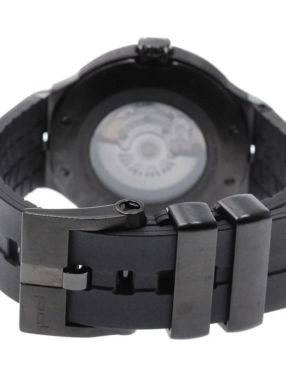 Porsche Design Flat Six P6350 6350.43 Date black Dial Automatic Men's_970948